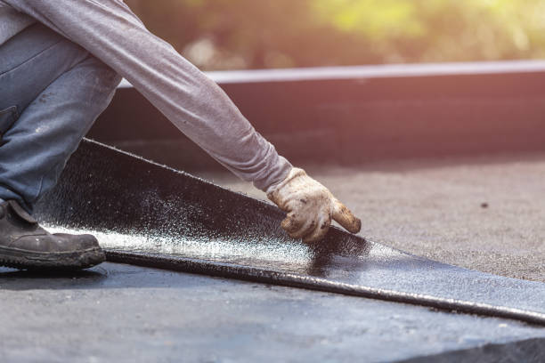 Professional Basement Waterproofing technician working in Gadsden, AL